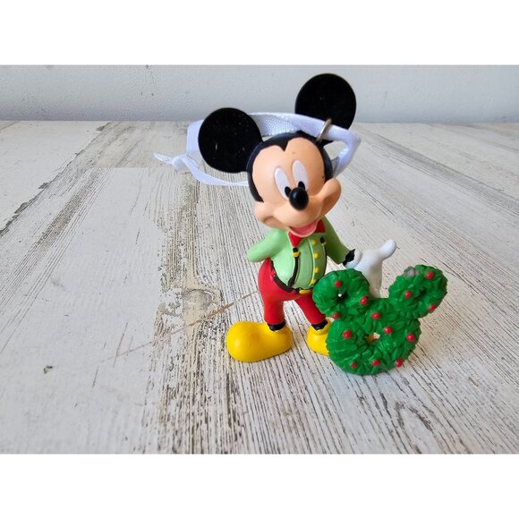 Mickey mouse tree Bush ears ornament Xmas tree Disney - Picture 1 of 7